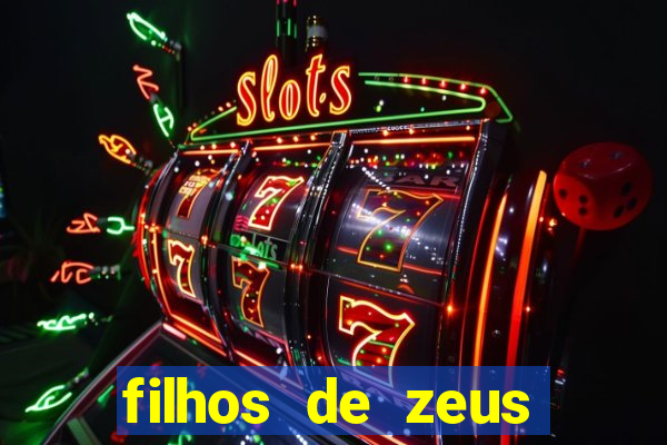 filhos de zeus mitologia grega